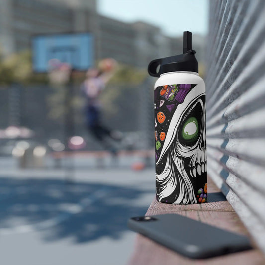 The Scary Head with Halloween Candy - RoosStyle Design