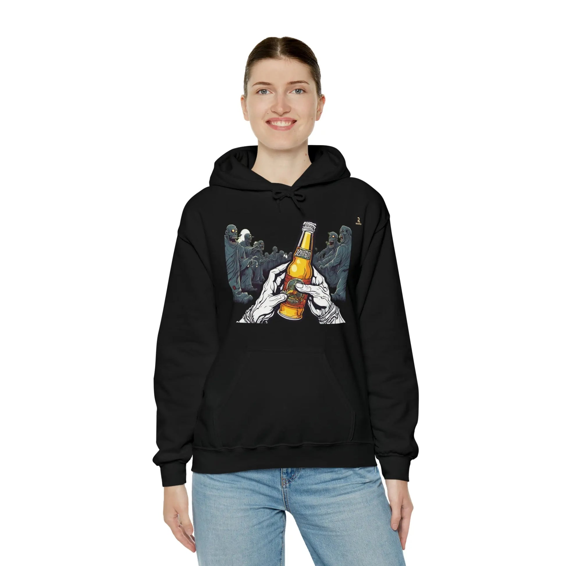 "Zombie Festival: Beer, Zombies and Hedge of Honor" Sweatshirt - RoosStyle Design