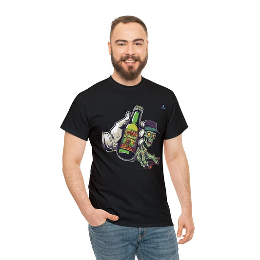 "Zombie with Beer: Thirst That Never Dies!" - RoosStyle Design