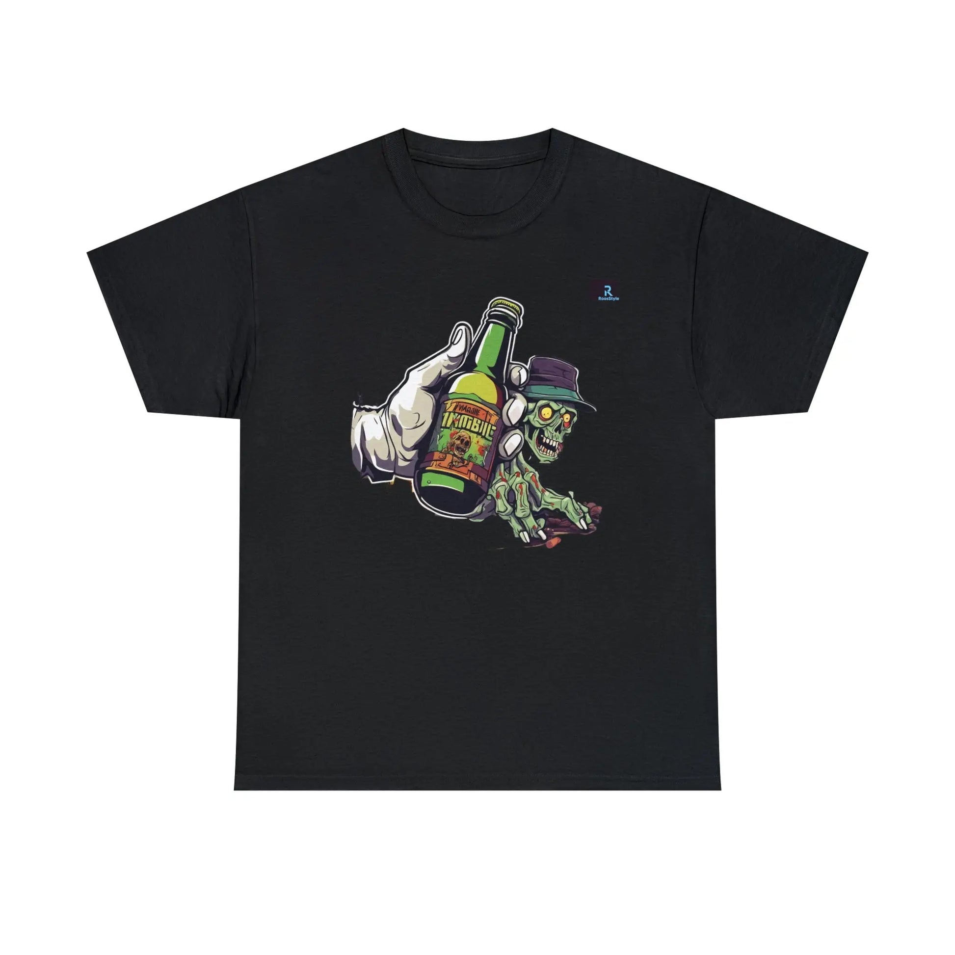 "Zombie with Beer: Thirst That Never Dies!" - RoosStyle Design