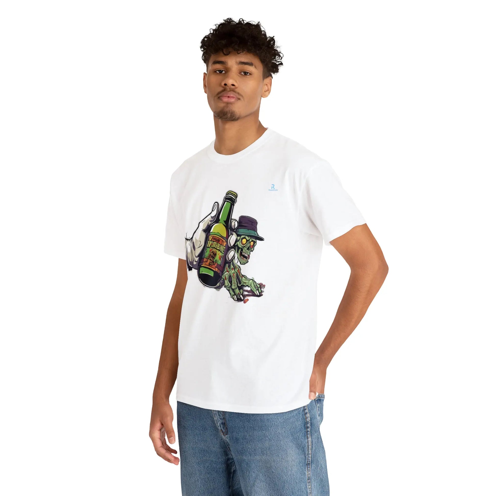 "Zombie with Beer: Thirst That Never Dies!" - RoosStyle Design