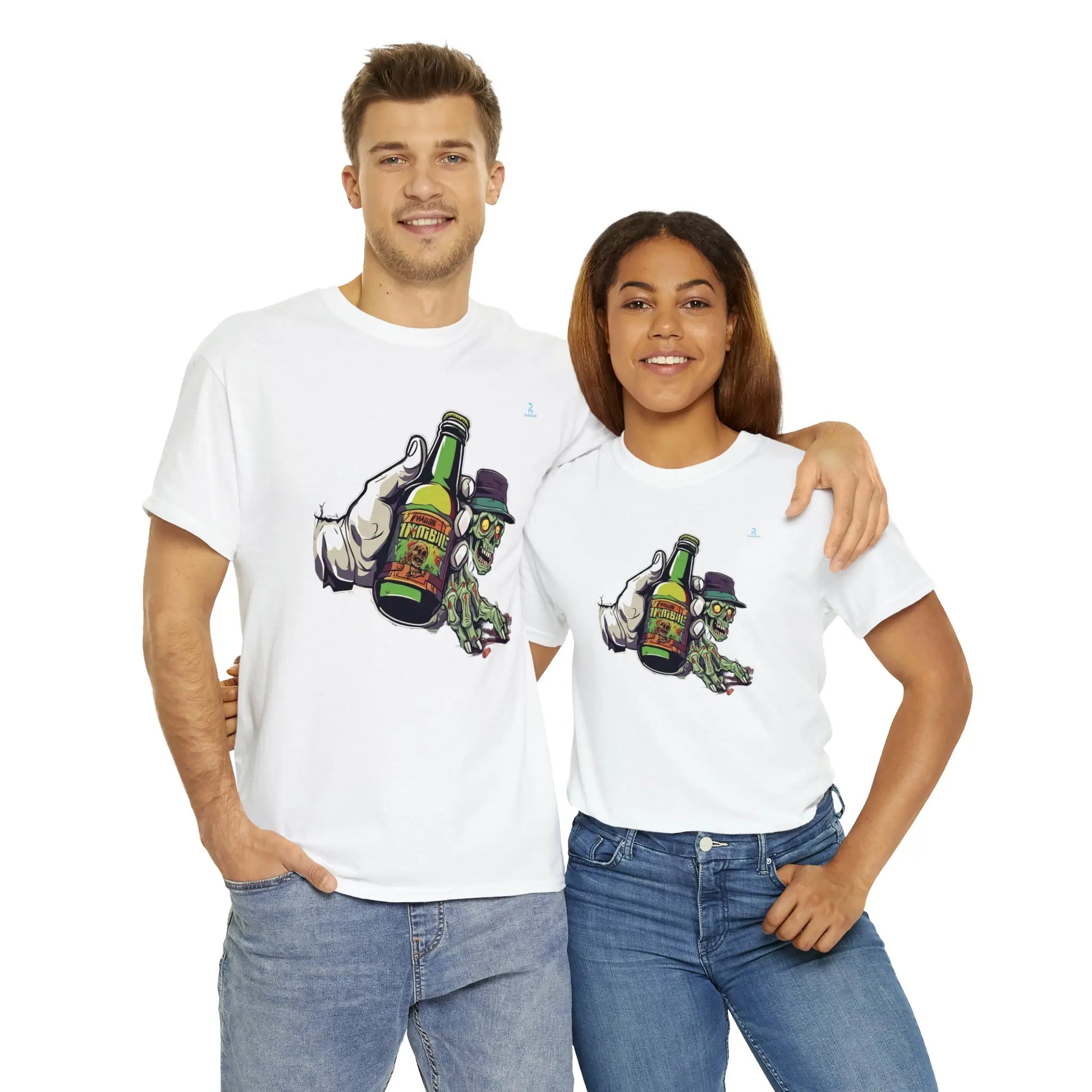 "Zombie with Beer: Thirst That Never Dies!" - RoosStyle Design
