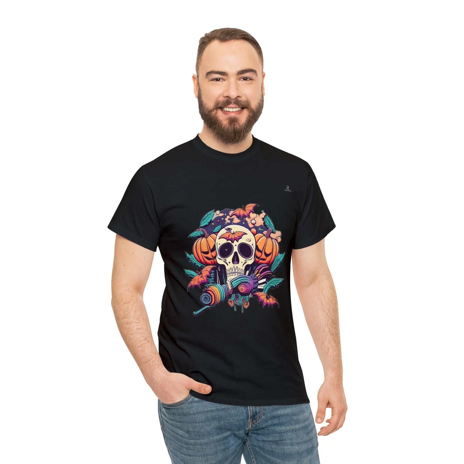 happy hippie skull - RoosStyle Design