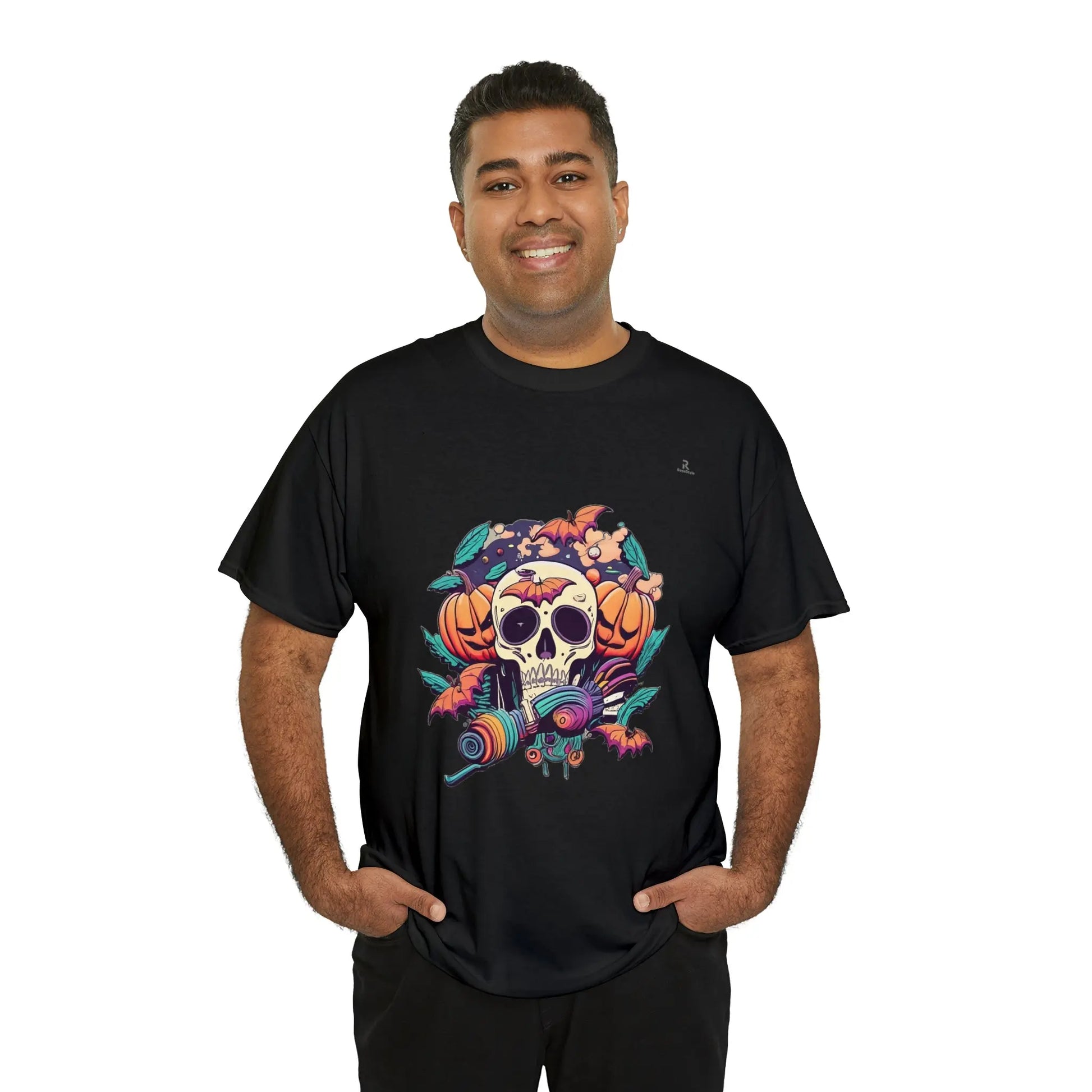 happy hippie skull - RoosStyle Design