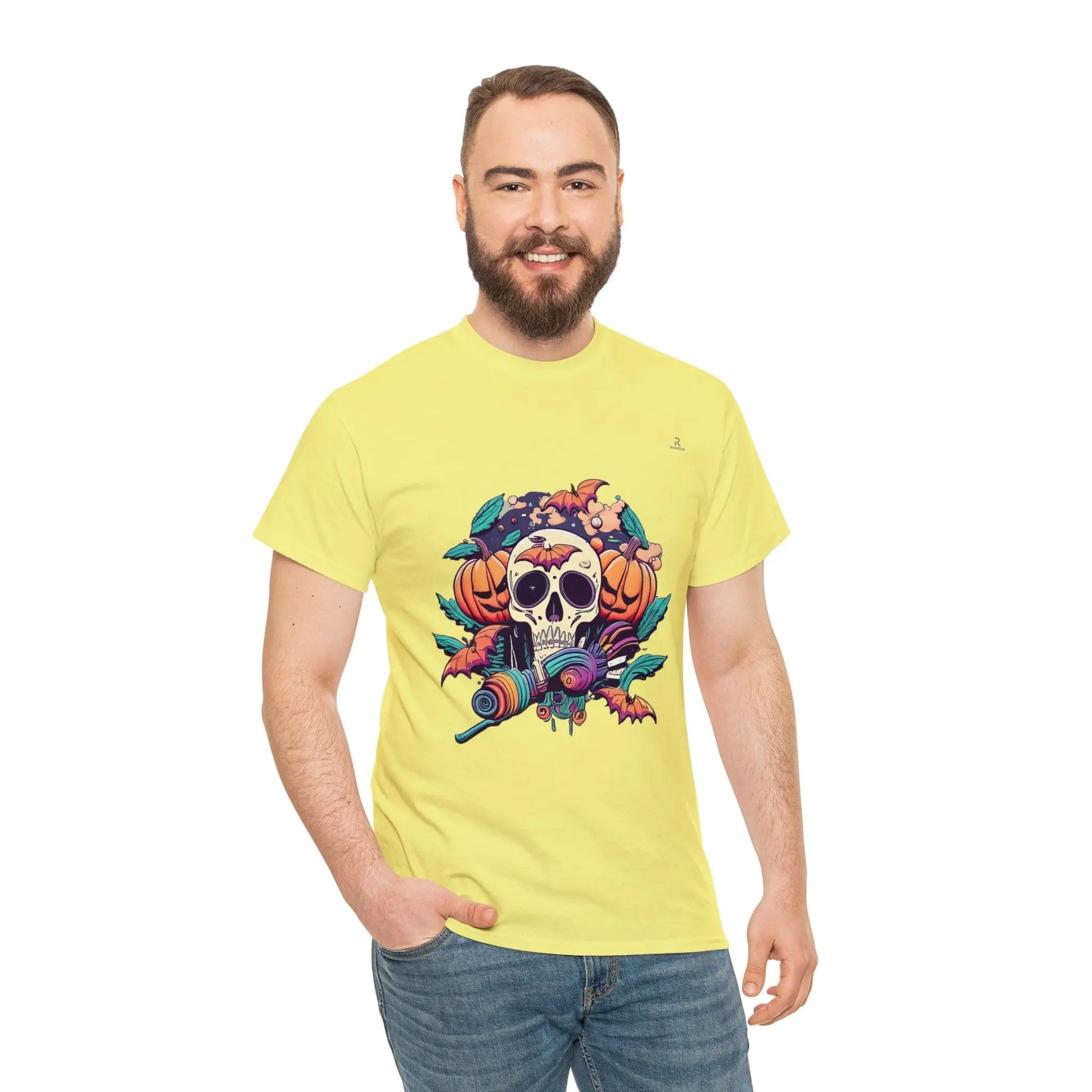 happy hippie skull - RoosStyle Design