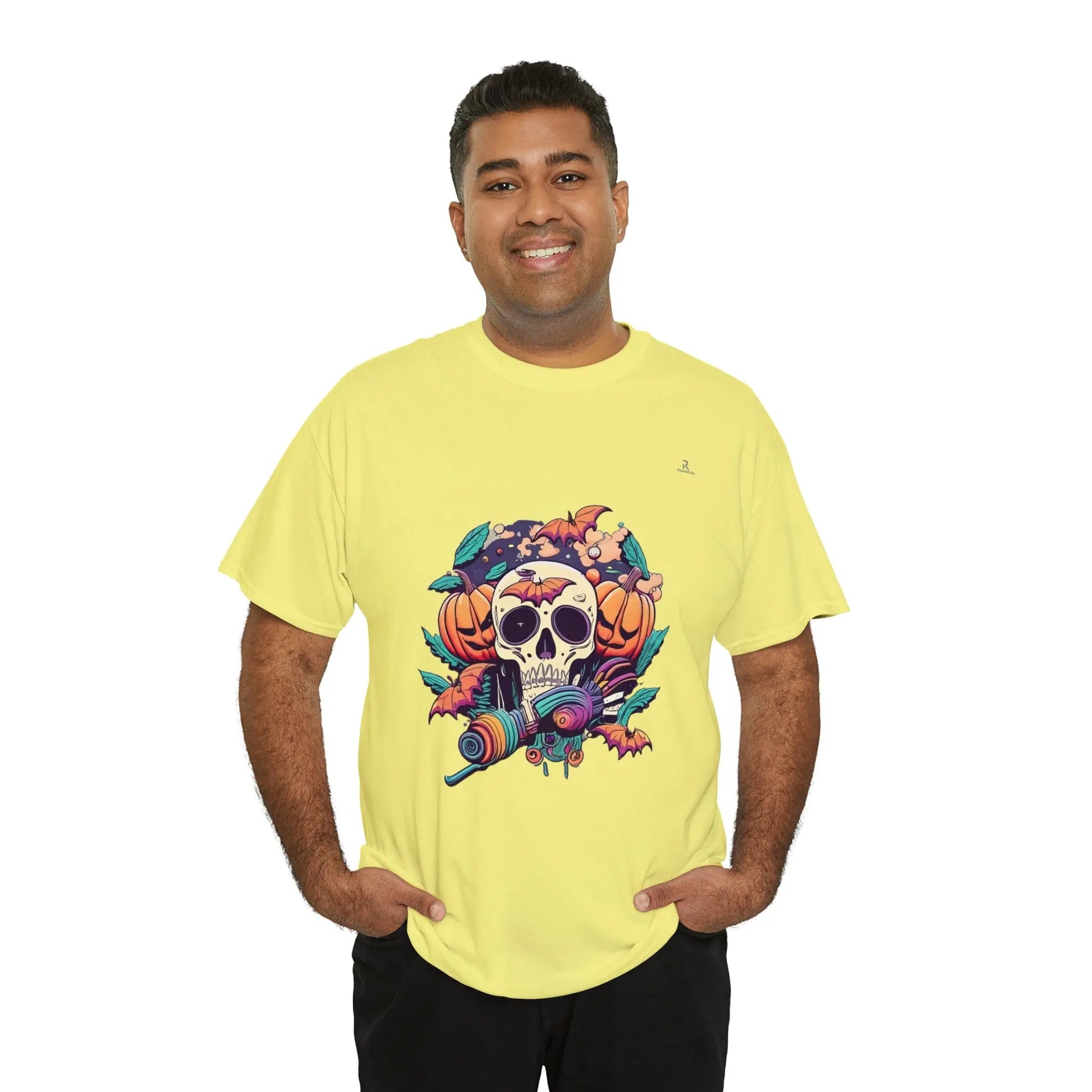 happy hippie skull - RoosStyle Design