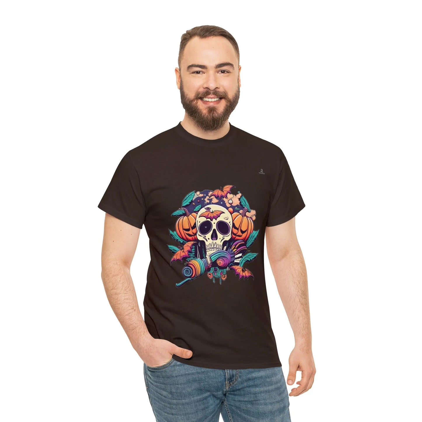 happy hippie skull - RoosStyle Design