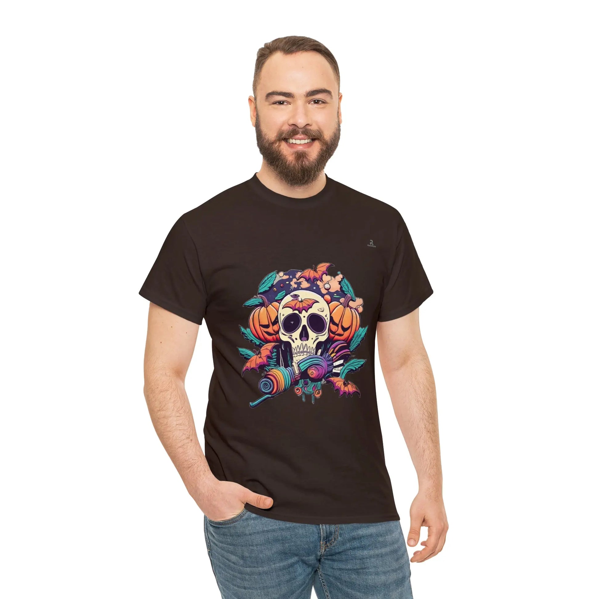 happy hippie skull - RoosStyle Design