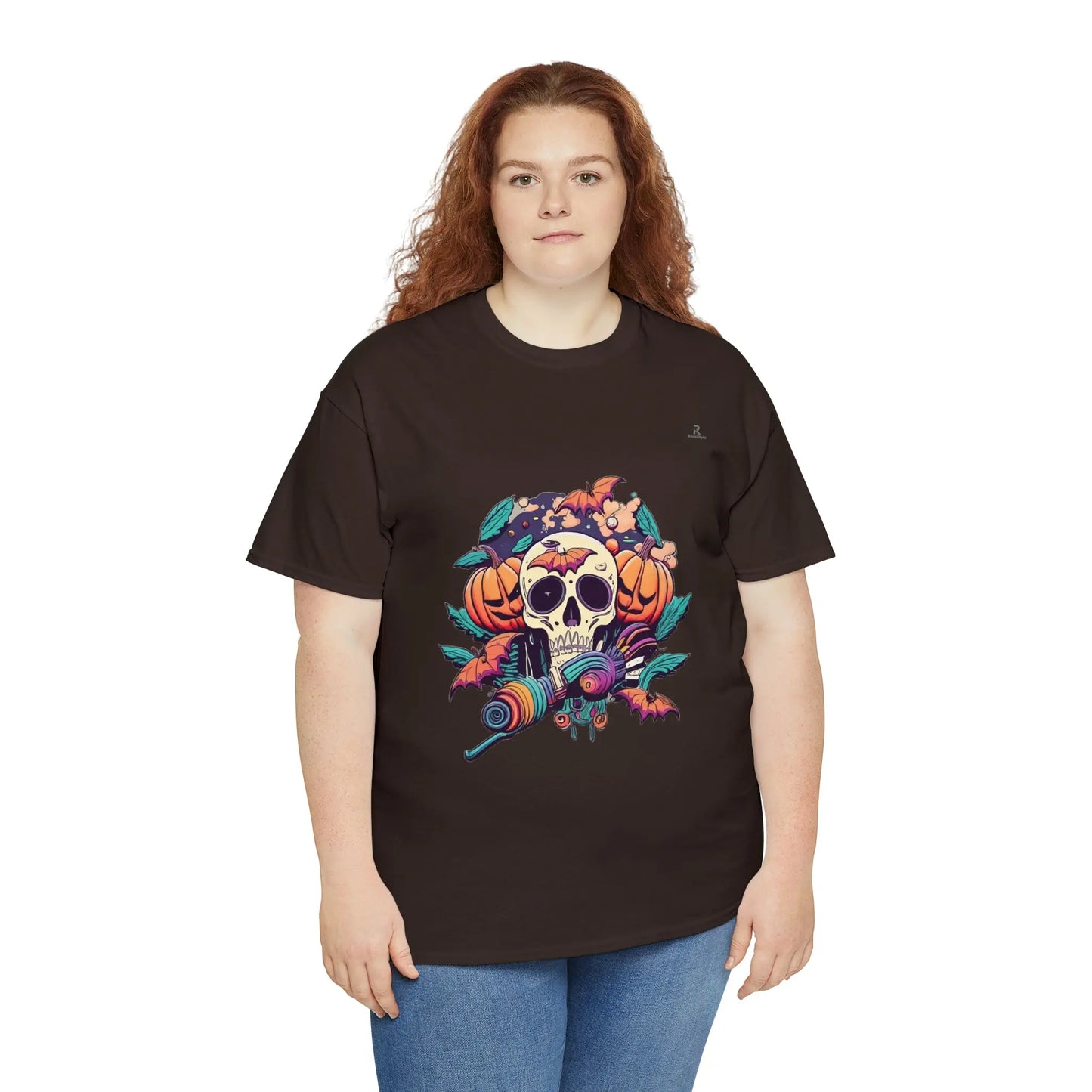 happy hippie skull - RoosStyle Design