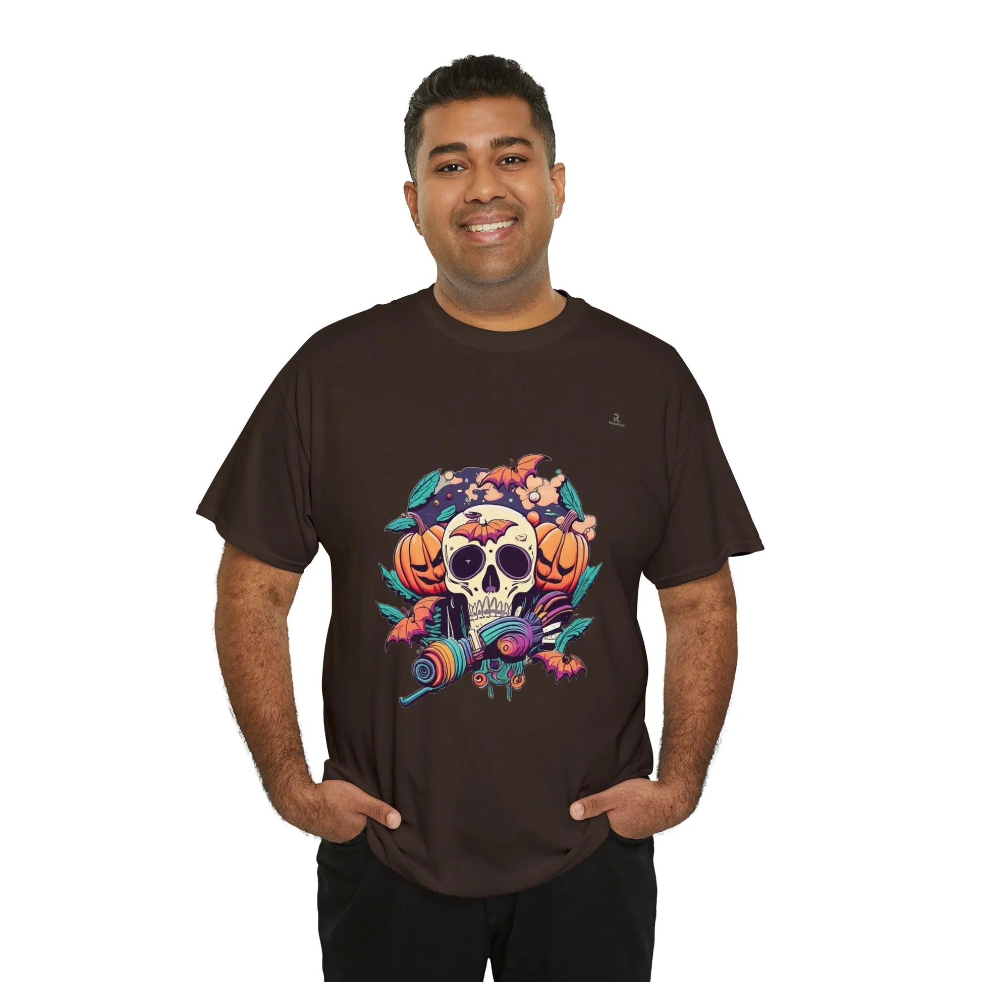 happy hippie skull - RoosStyle Design