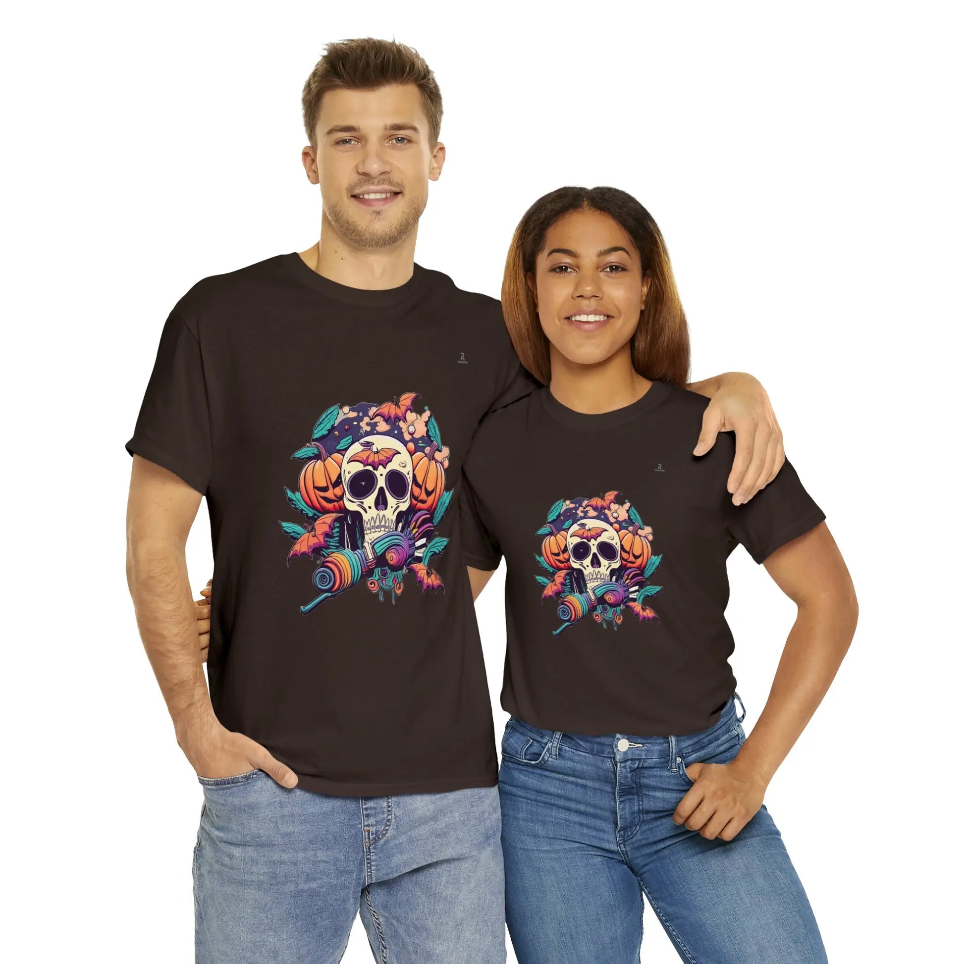 happy hippie skull - RoosStyle Design