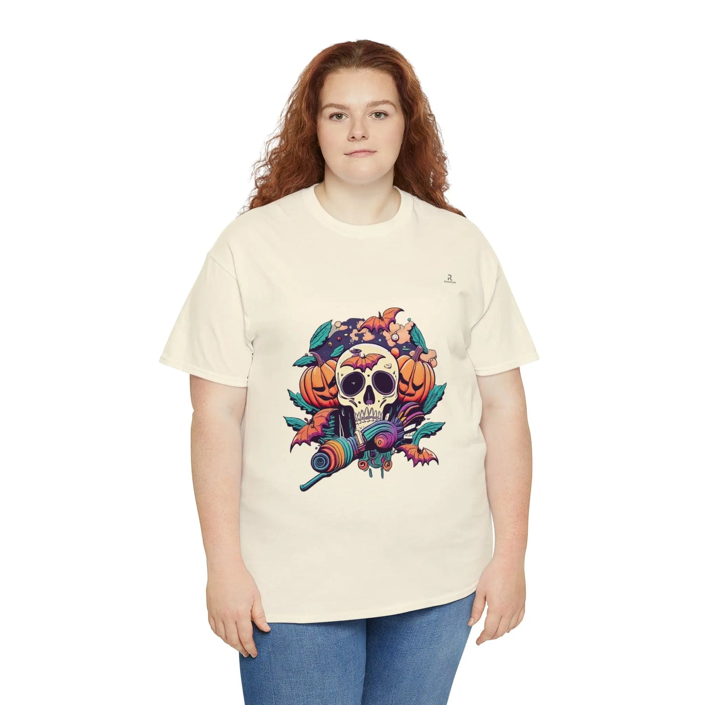 happy hippie skull - RoosStyle Design