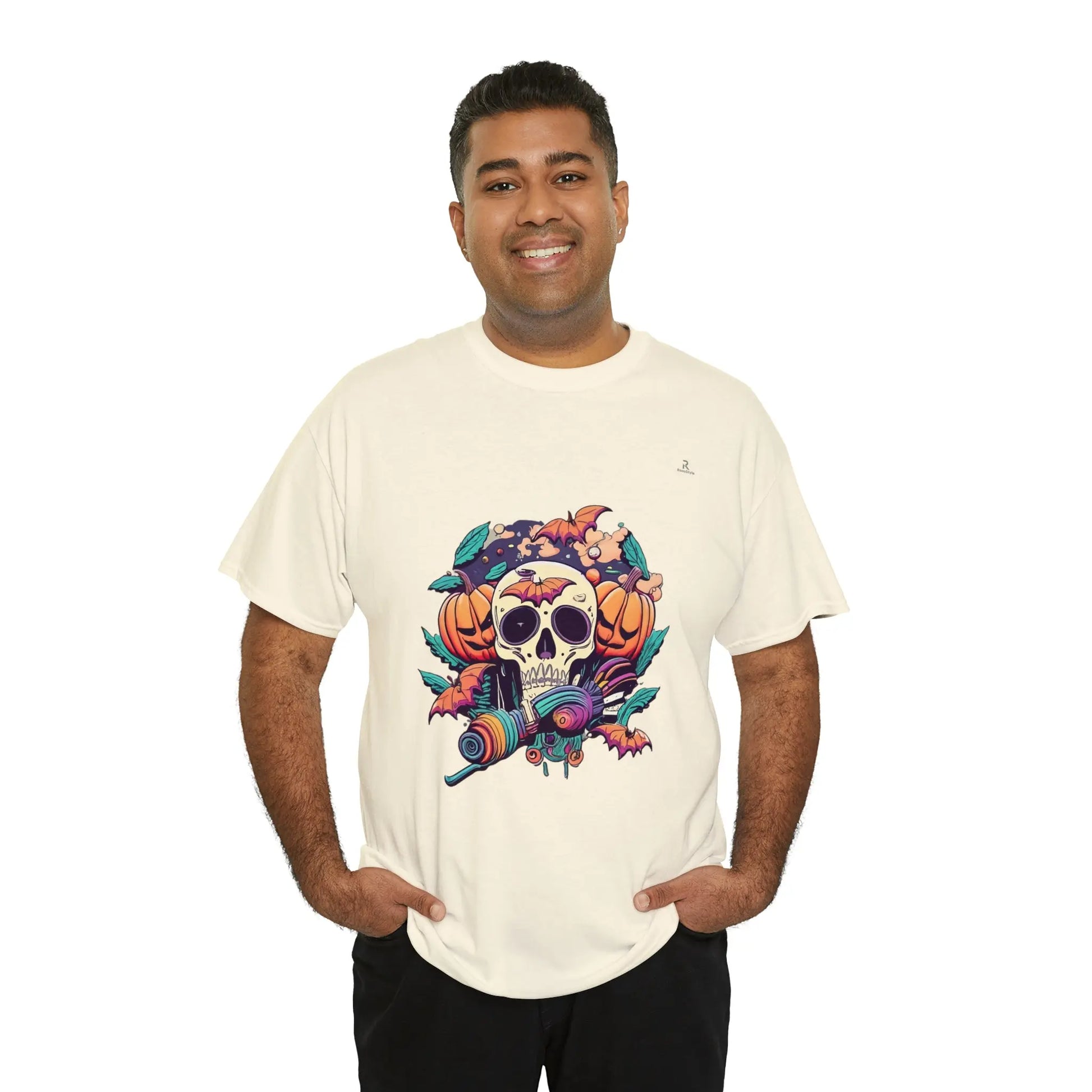 happy hippie skull - RoosStyle Design