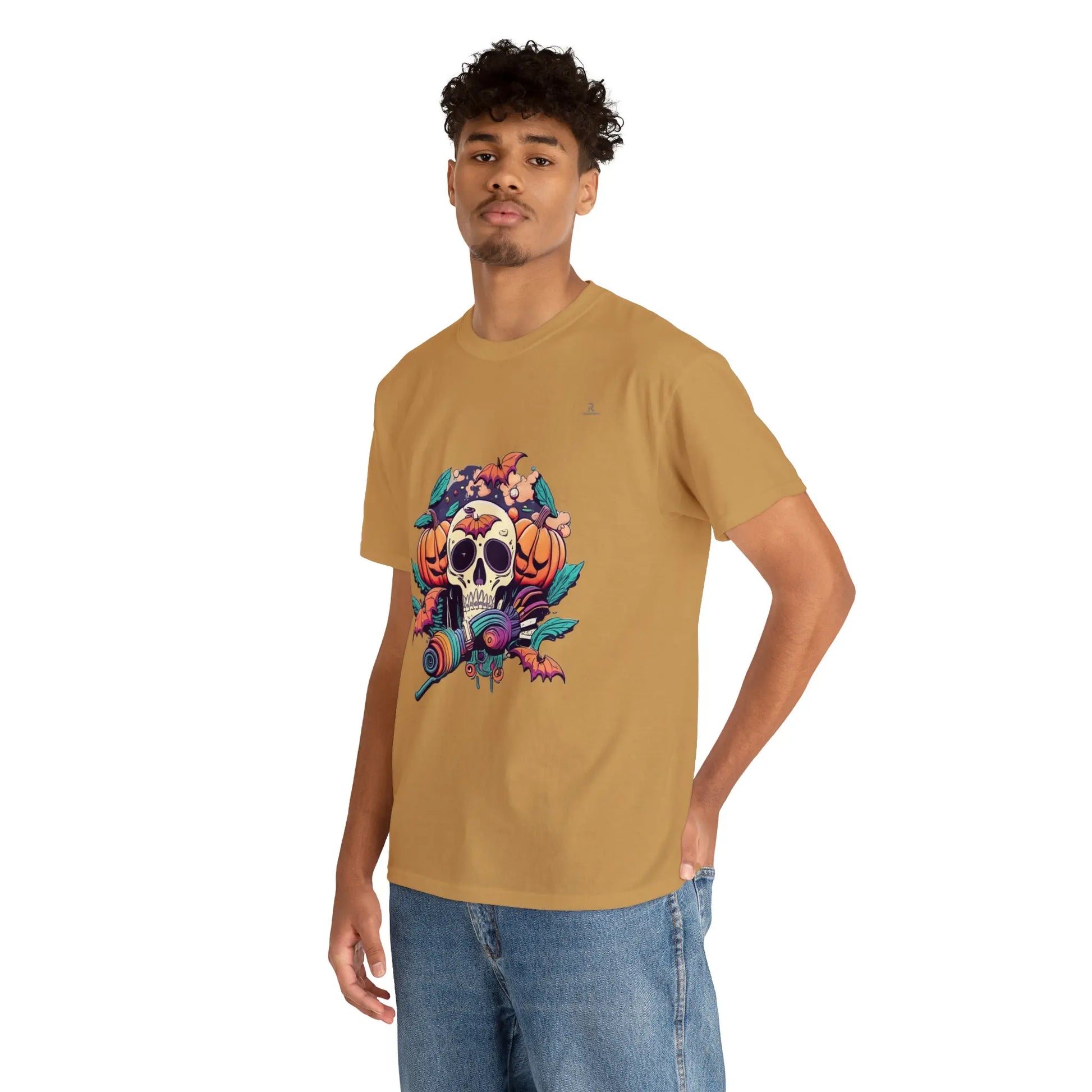 happy hippie skull - RoosStyle Design