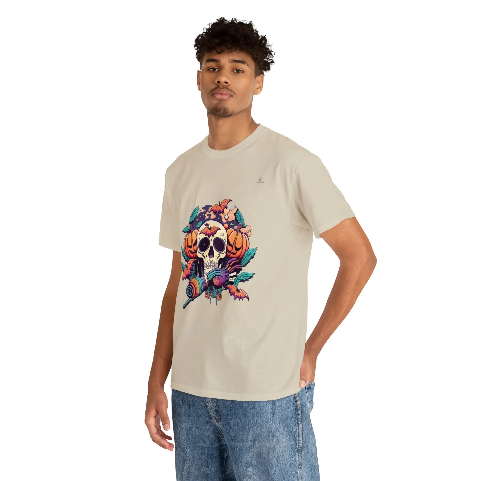 happy hippie skull - RoosStyle Design