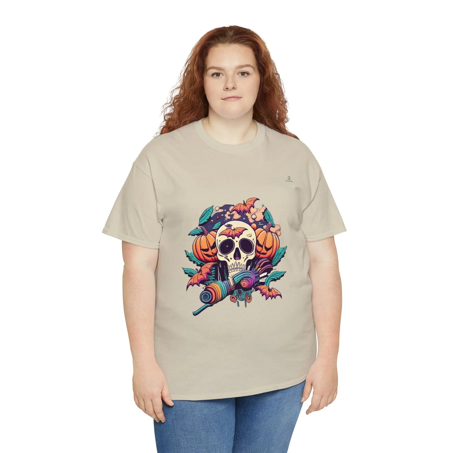 happy hippie skull - RoosStyle Design