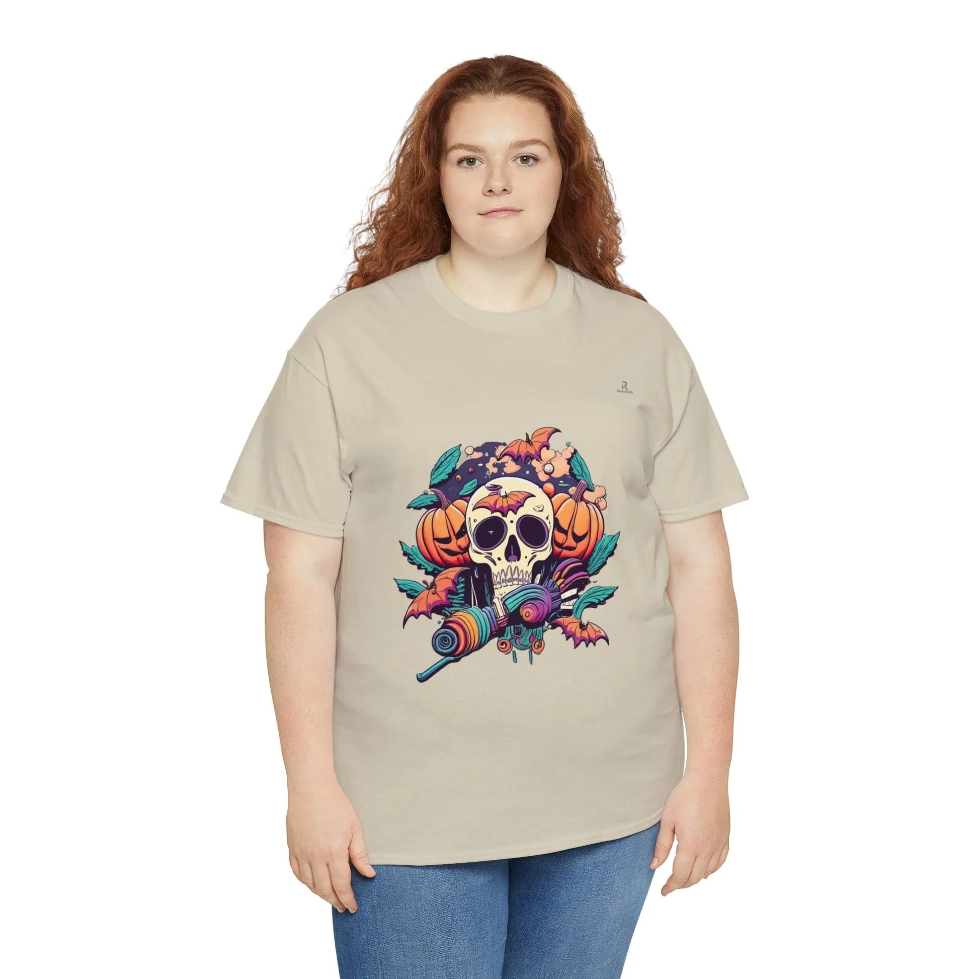 happy hippie skull - RoosStyle Design