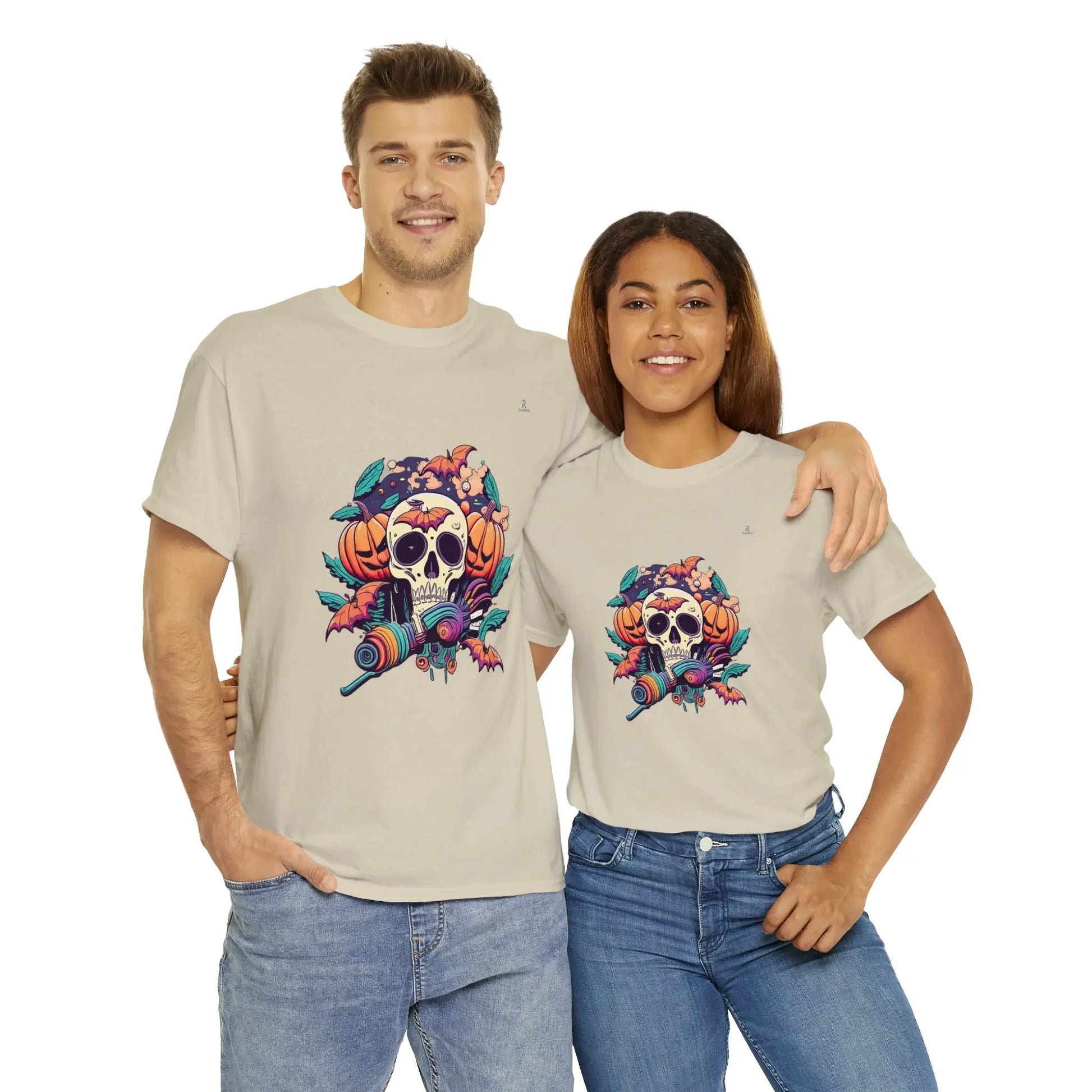 happy hippie skull - RoosStyle Design