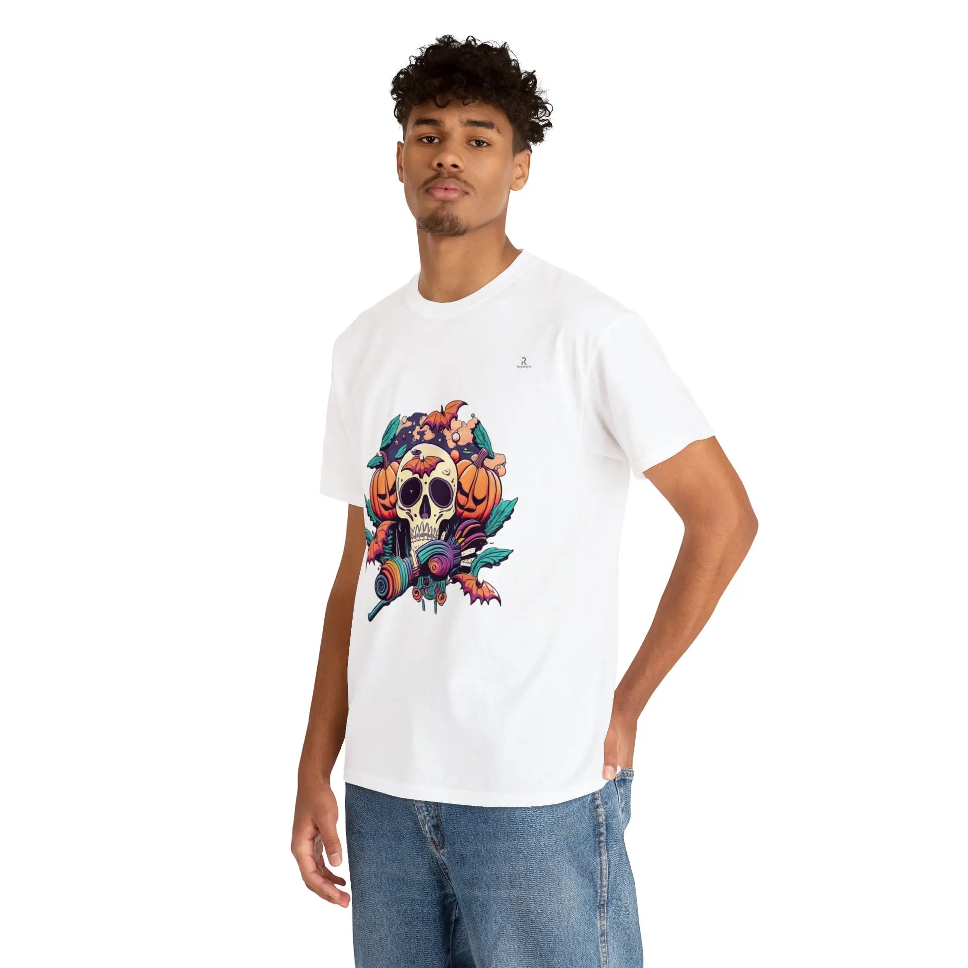 happy hippie skull - RoosStyle Design
