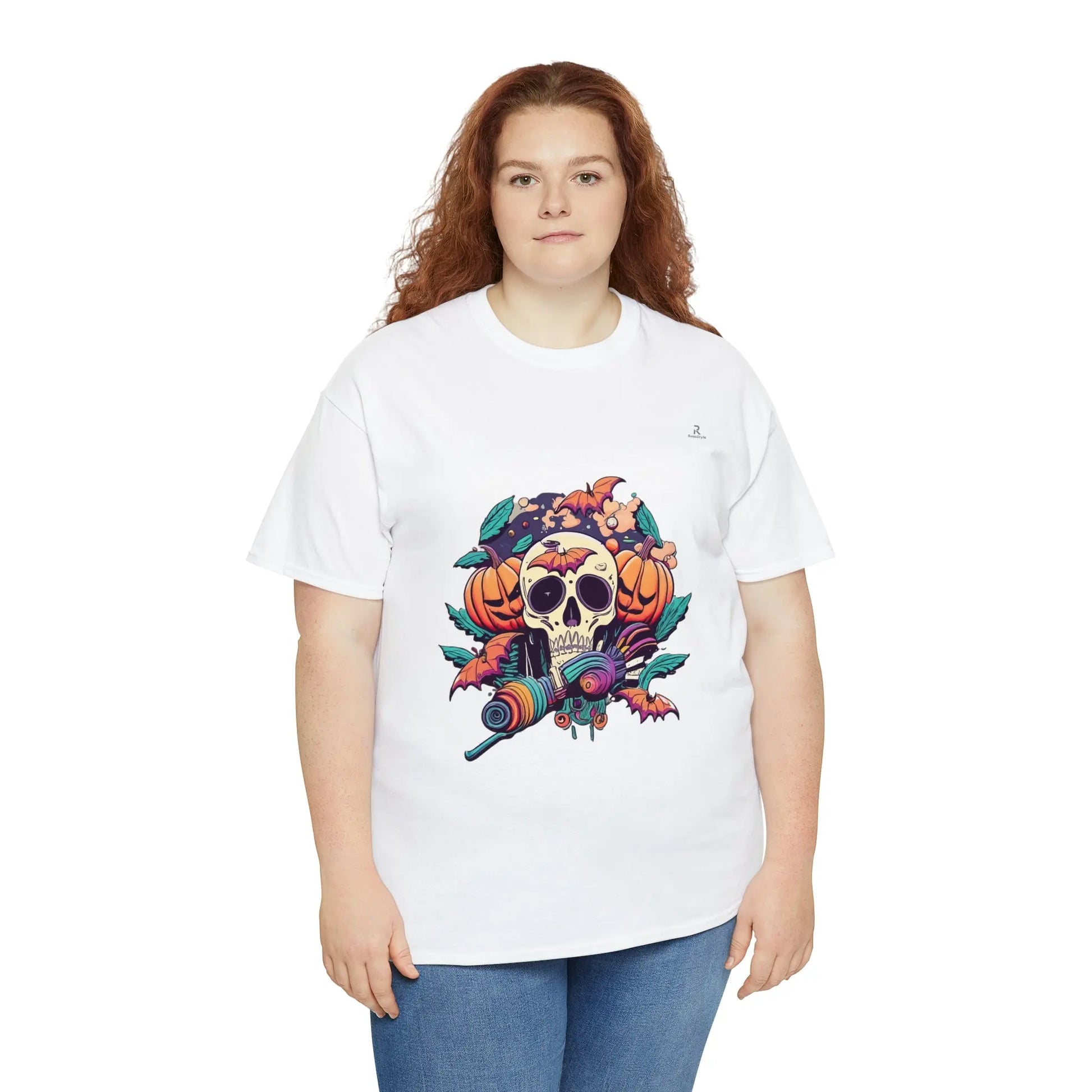 happy hippie skull - RoosStyle Design