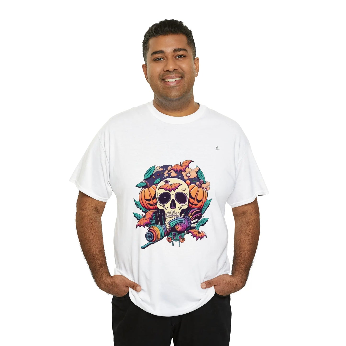 happy hippie skull - RoosStyle Design