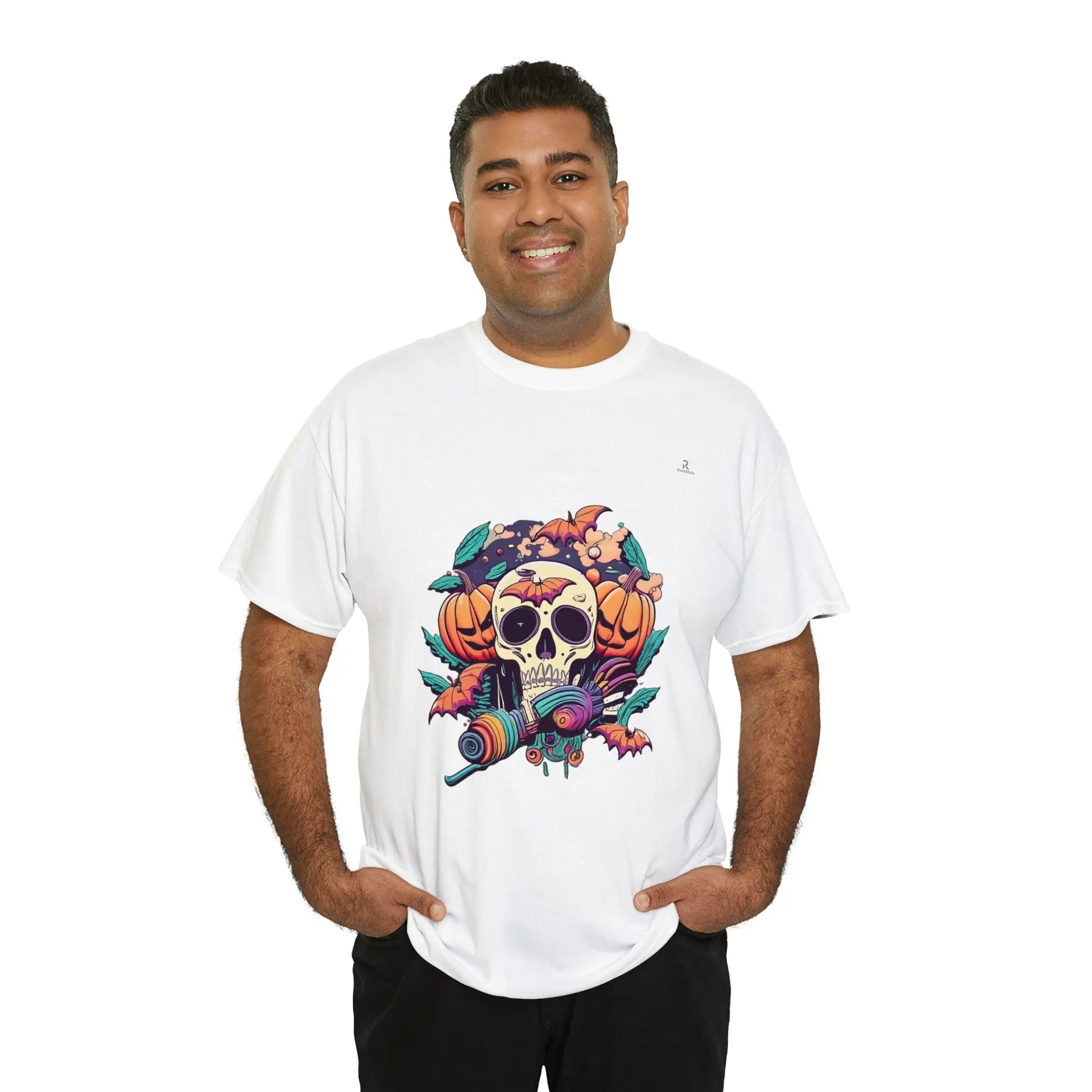 happy hippie skull - RoosStyle Design