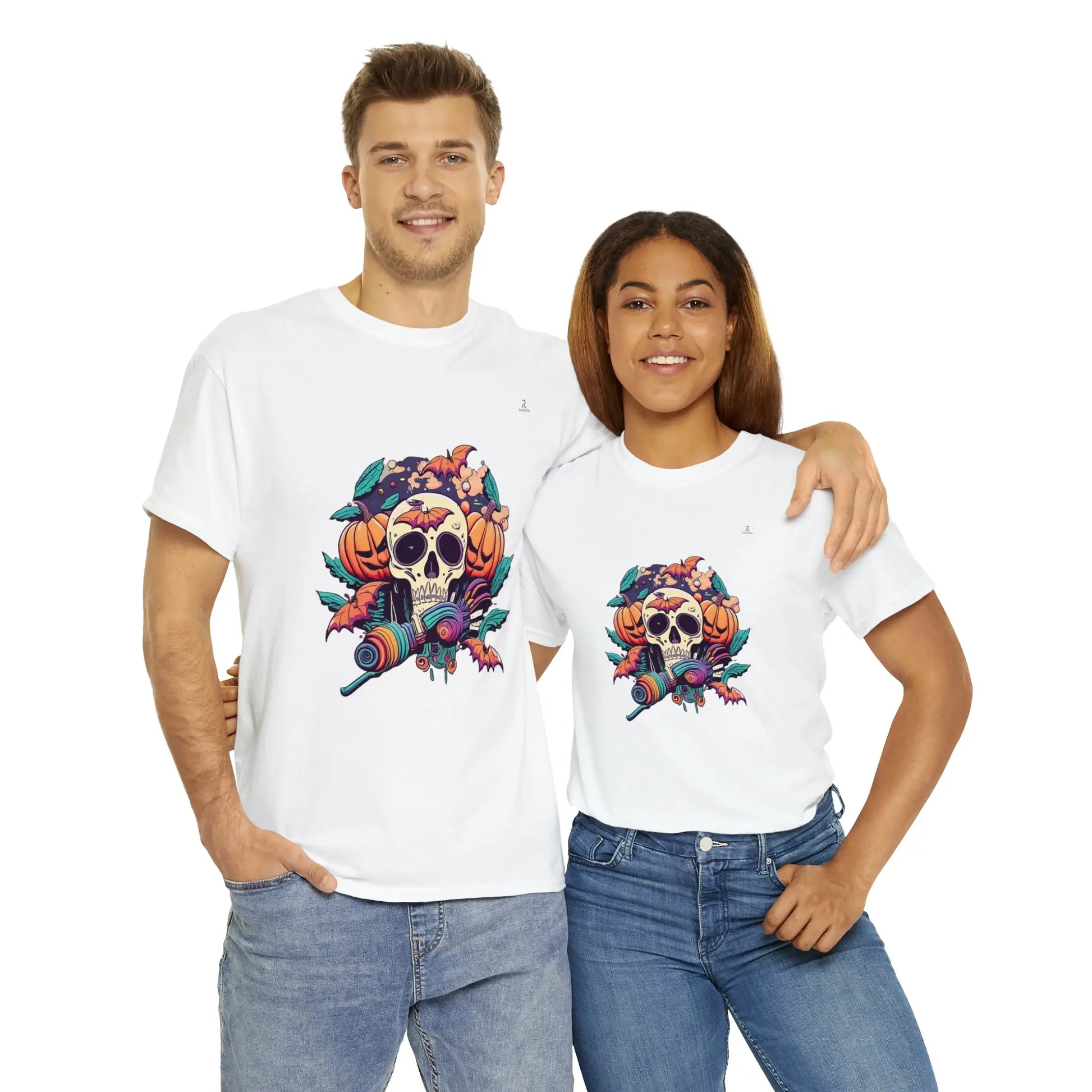 happy hippie skull - RoosStyle Design