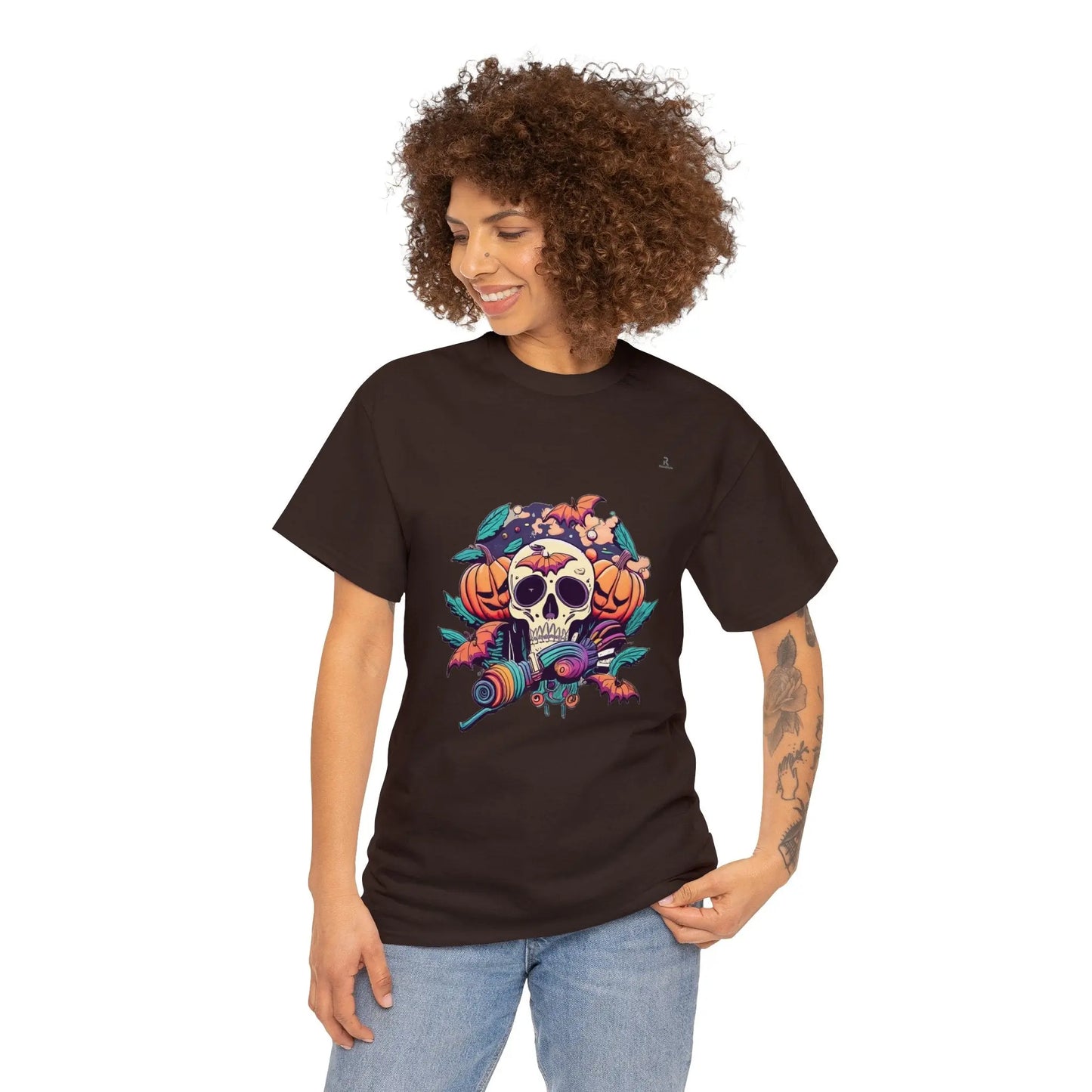 happy hippie skull (U.E) - RoosStyle Design