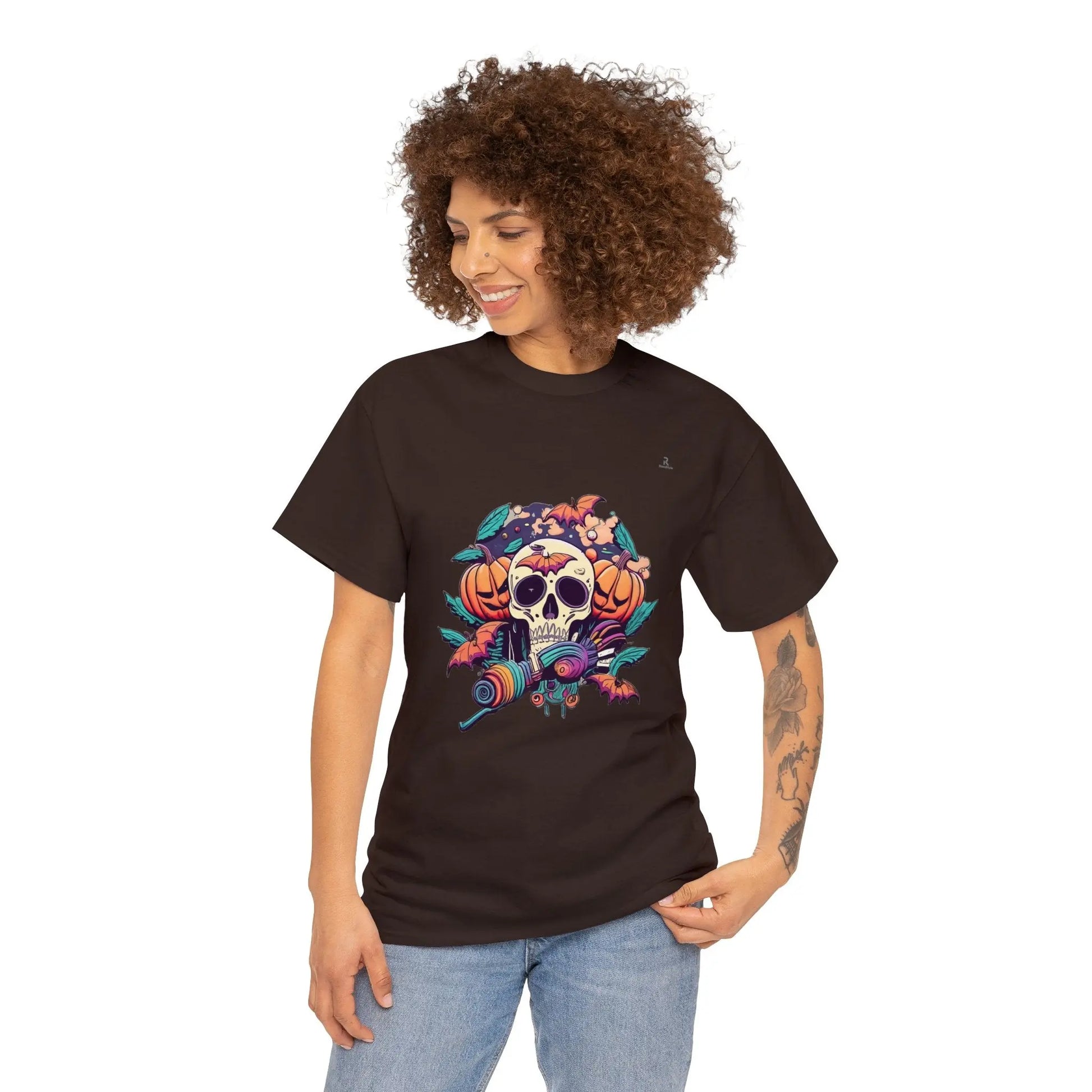 happy hippie skull (U.E) - RoosStyle Design