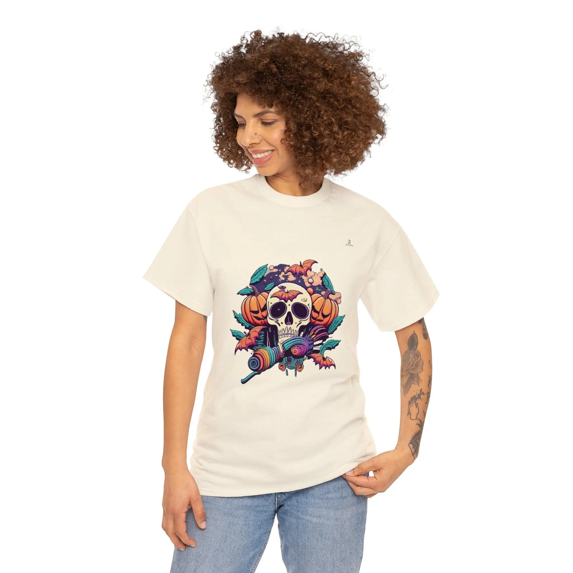 happy hippie skull (U.E) - RoosStyle Design