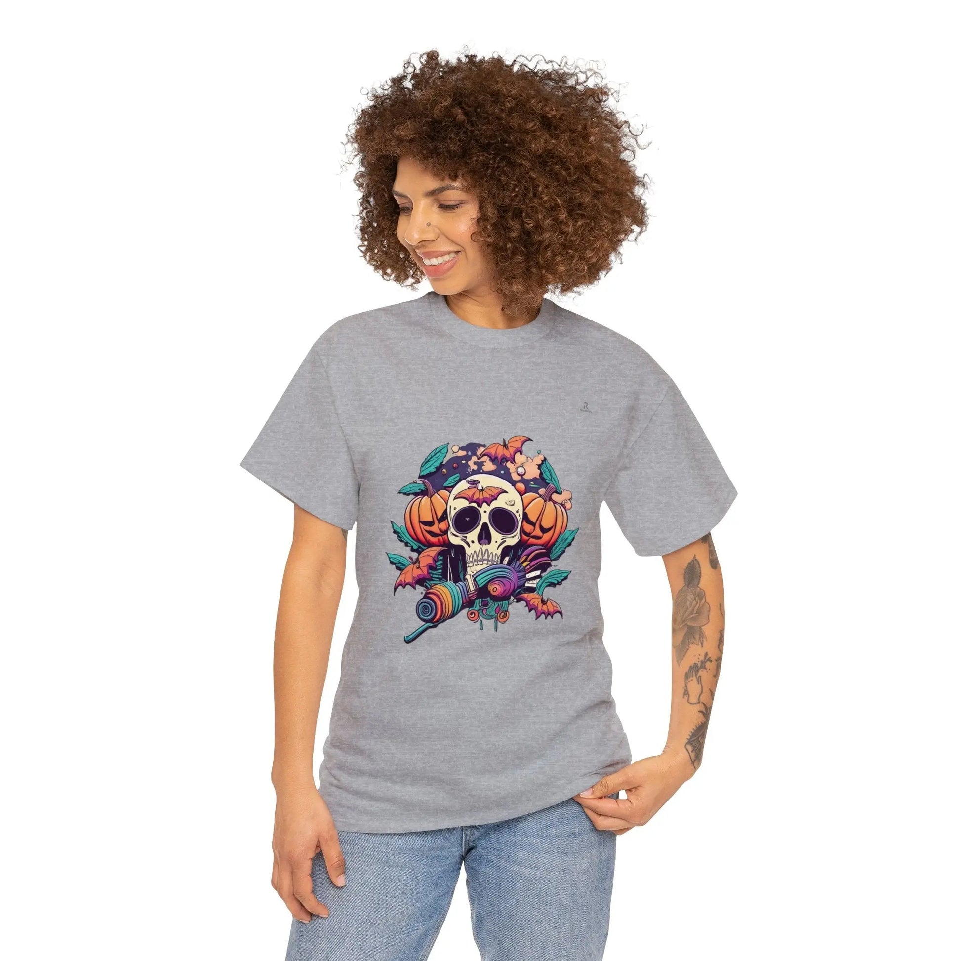 happy hippie skull (U.E) - RoosStyle Design