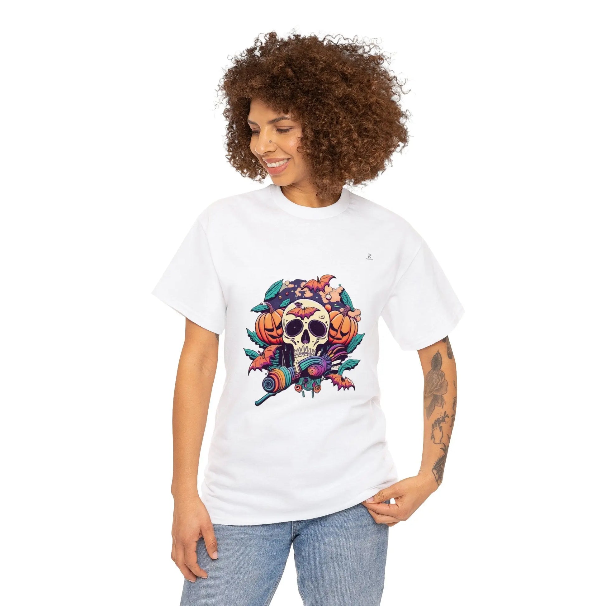 happy hippie skull (U.E) - RoosStyle Design