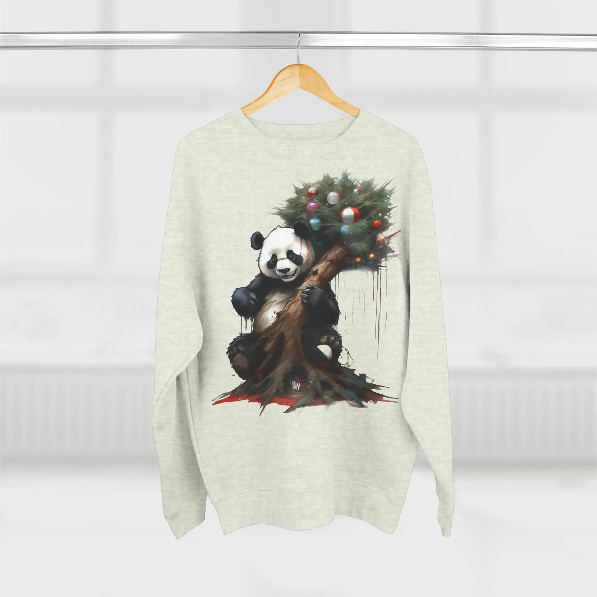 panda Christmas  Sweatshirt - RoosStyle Design